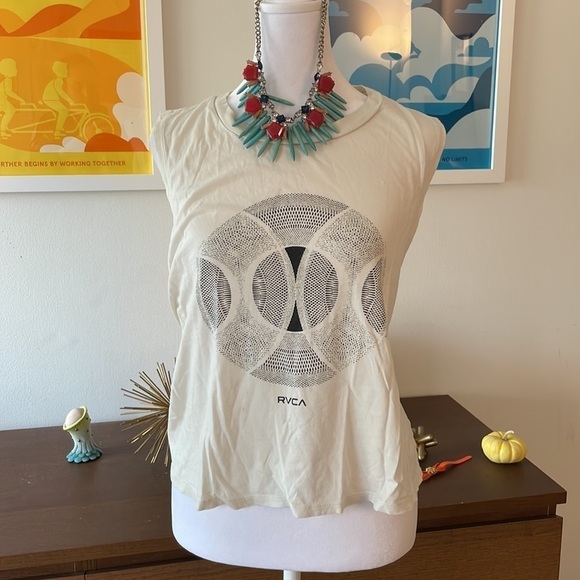 RVCA Top Sleeveless Tee - Picture 1 of 4